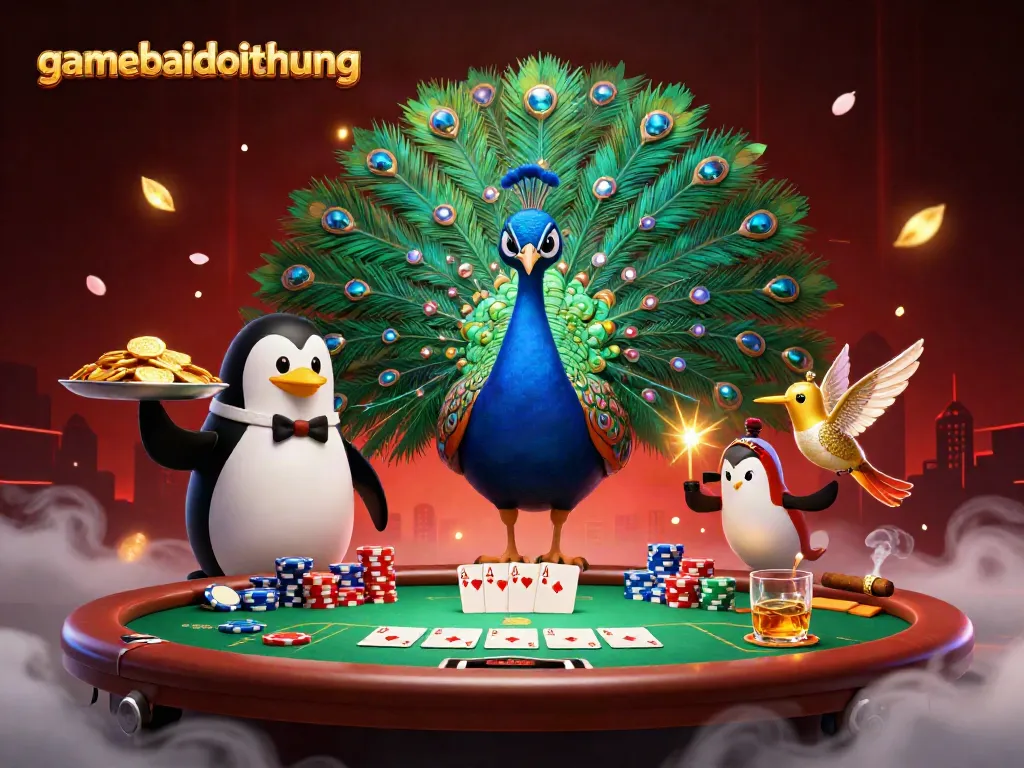 Experience thrilling gameplay at gamebaidoithuong with exquisite characters and vibrant casino elements.