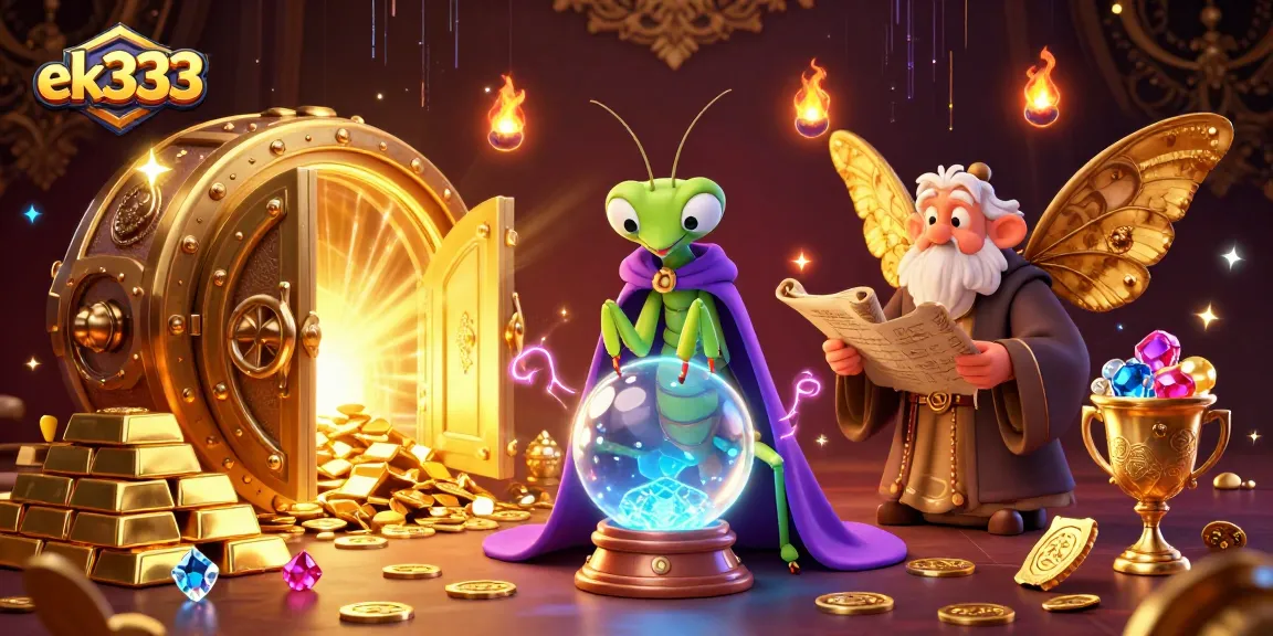Engage with ek333, a mystical casino adventure featuring vibrant characters and dazzling treasures.