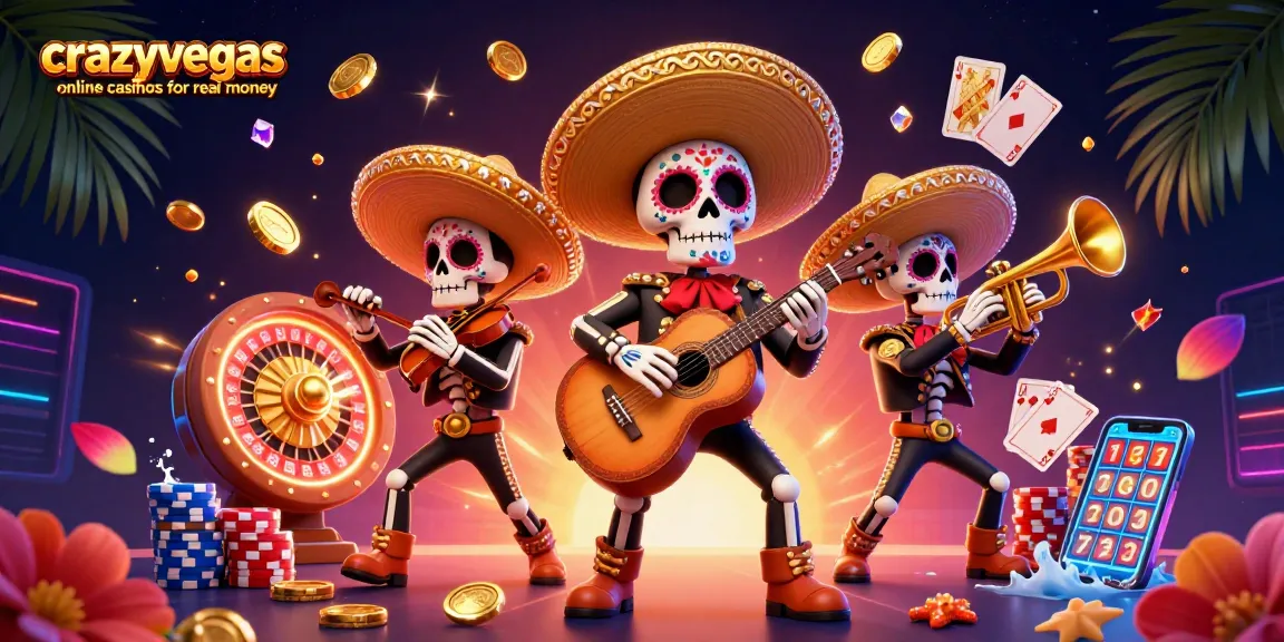 Experience thrilling wins at crazyvegas online casinos for real money with vibrant gaming elements.