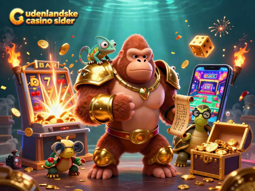 Experience thrilling udenlandske casino sider action with our vibrant gaming adventure scene full of excitement!