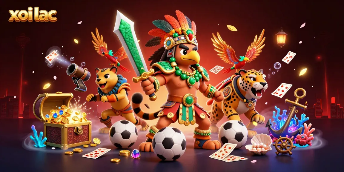 Xoi lac enhances your betting experience with vibrant sports elements and captivating visuals.