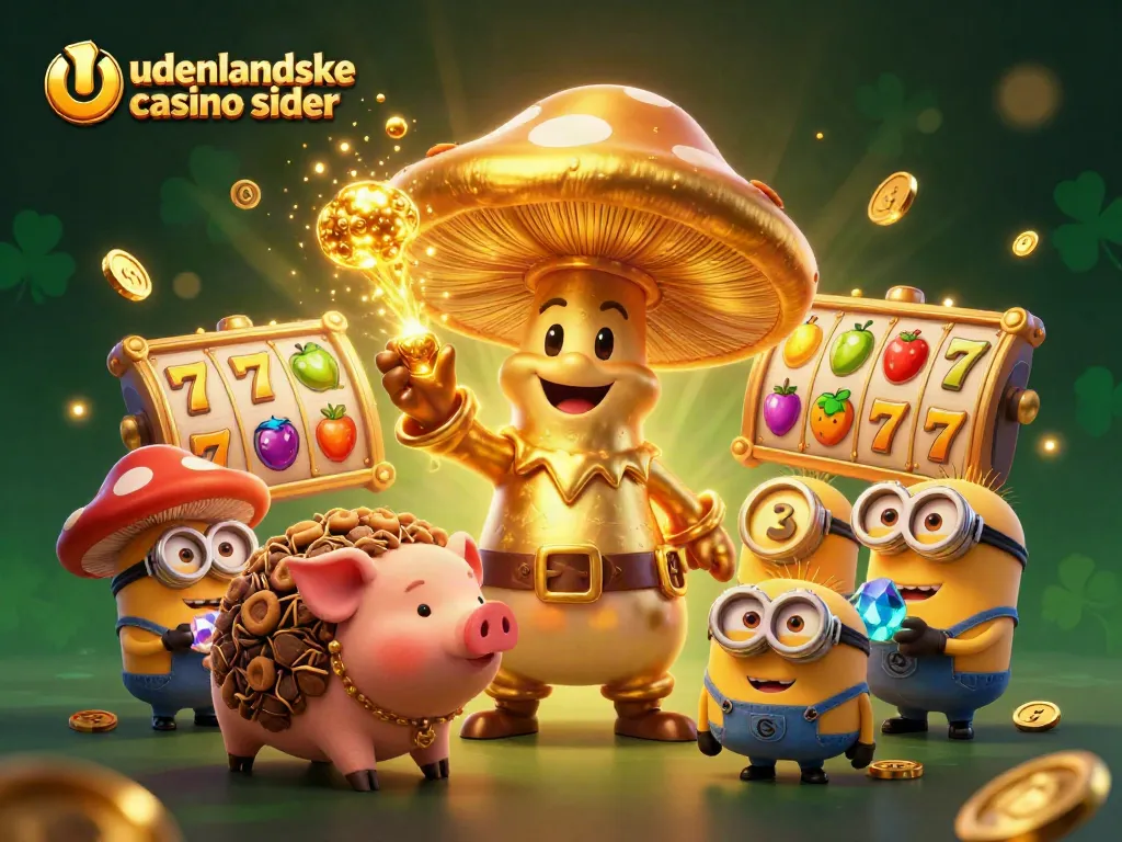 Experience magical treasure hunting with an enormous mushroom wizard in the realm of udenlandske casino sider.