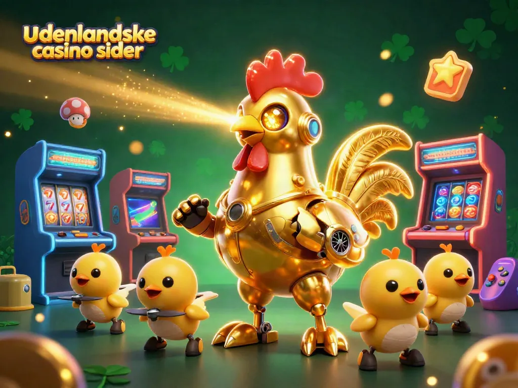 Experience the excitement of udenlandske casino sider with engaging characters and vibrant game elements.