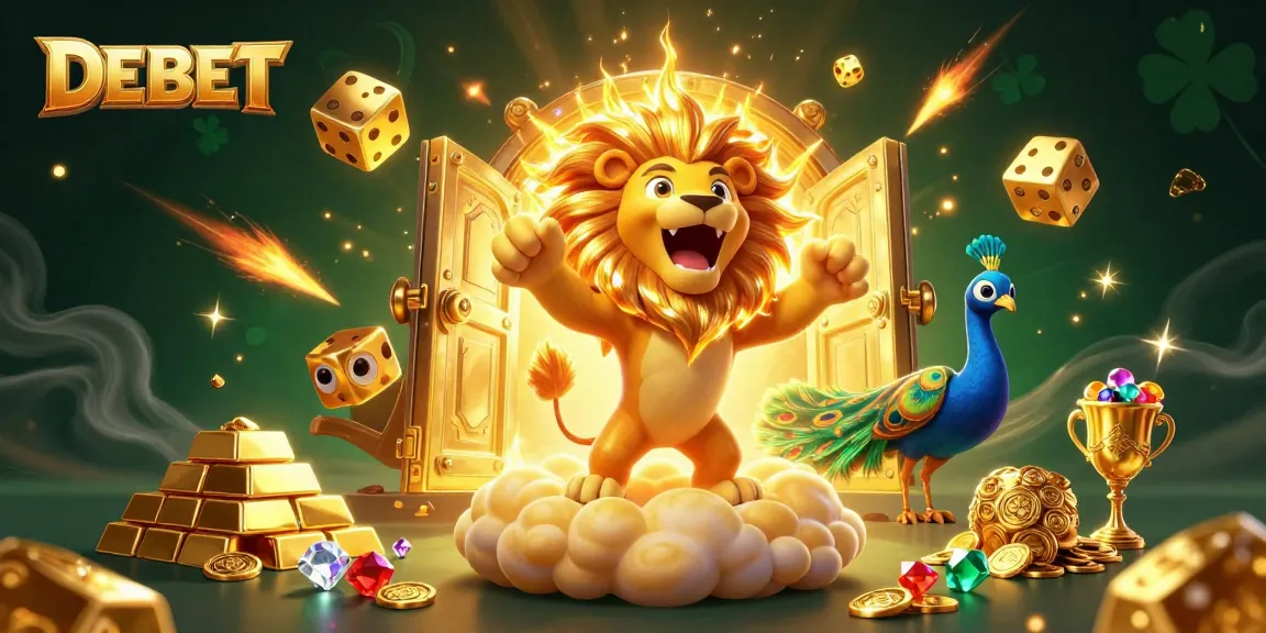 Bet on DEBET for a chance to win! Experience rich casino rewards with stunning visuals.