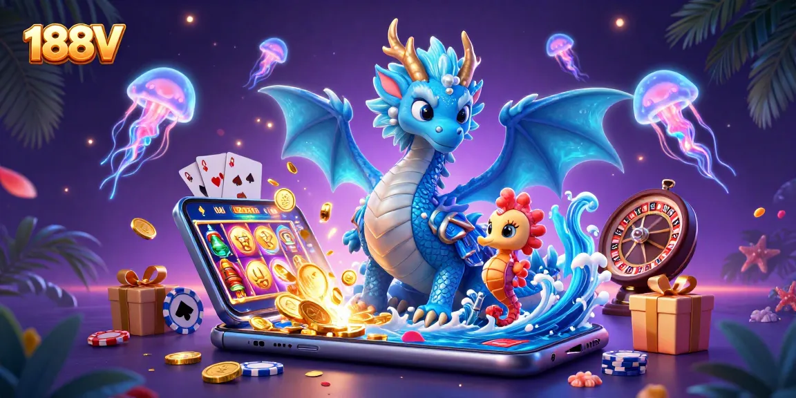 Experience thrilling gameplay at 188V with a unique online casino atmosphere.