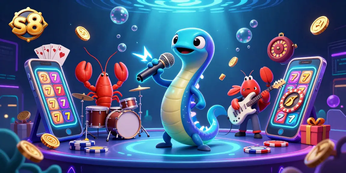 S8 players experience thrilling underwater casino action with electrifying performances and vibrant games.