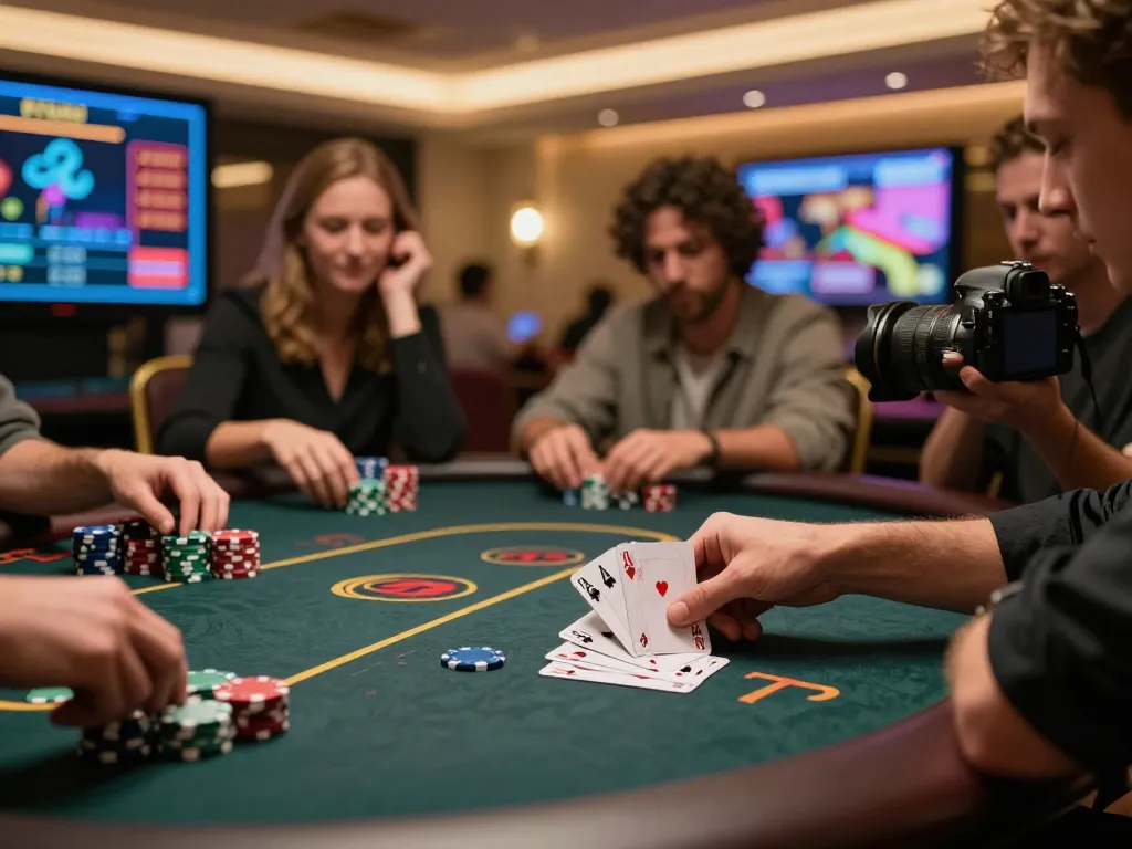 Engaging poker gameplay experience at https://nk88.moe/, showcasing winning hands and vibrant gameplay elements.