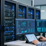 mb668u cloud computing infrastructure with advanced cybersecurity systems monitoring